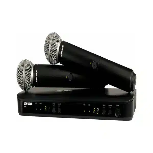 Shure BLX288/PG58 Dual Vocal Wireless System - Image 1