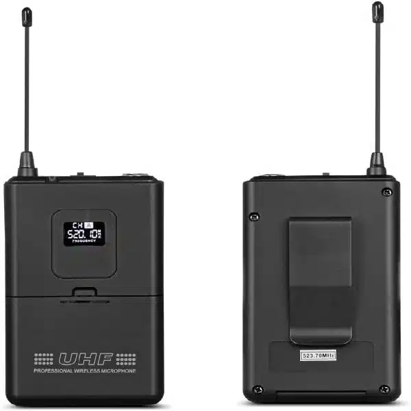 BNK BK8400 Quad Wireless Microphone System (2 Handheld, 2 Lapel) - Image 2