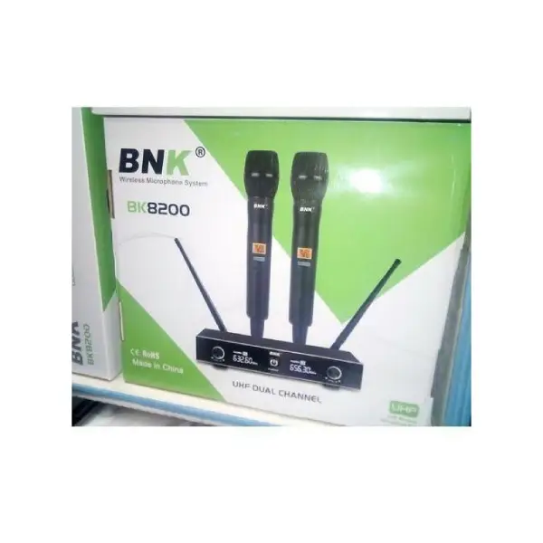 BNK BK8200 UHF Wireless Microphone System - Image 1