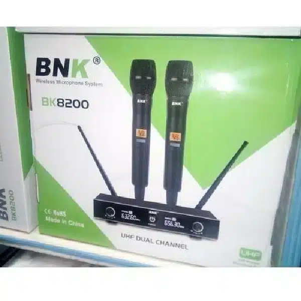 BNK BK8200 UHF Wireless Microphone System - Image 2