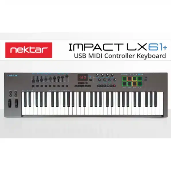 Nektar Impact LX61+ 61-Key USB MIDI Controller Keyboard - Image 4