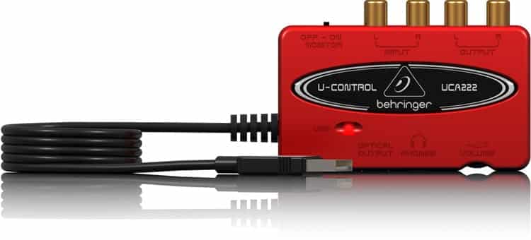 Behringer U-Control UCA222 USB Audio Interface - Image 2