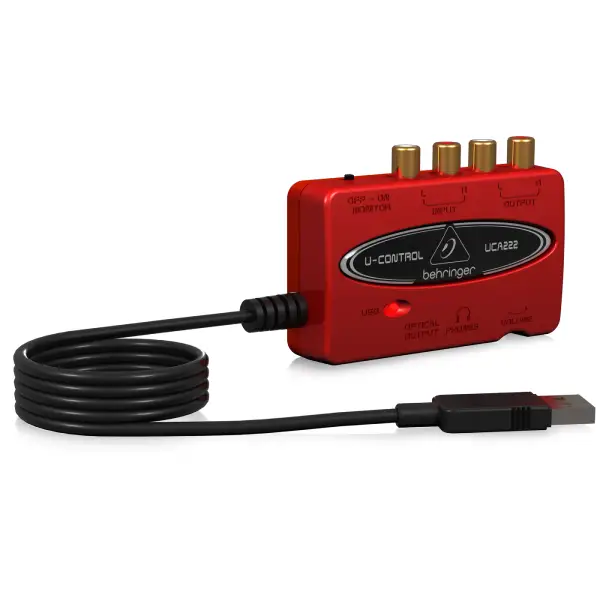 Behringer U-Control UCA222 USB Audio Interface - Image 3