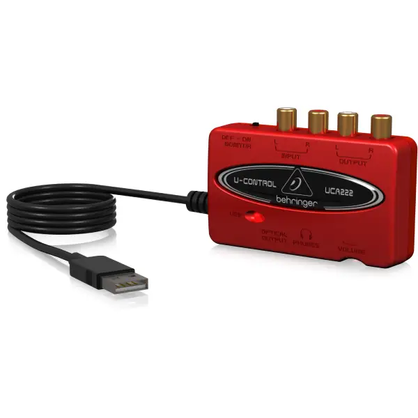 Behringer U-Control UCA222 USB Audio Interface - Image 4