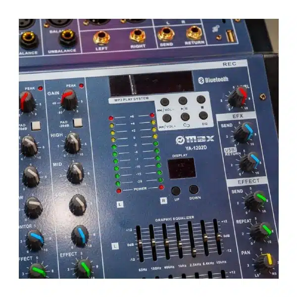 Max YA 1202D USB Mixer - Image 2