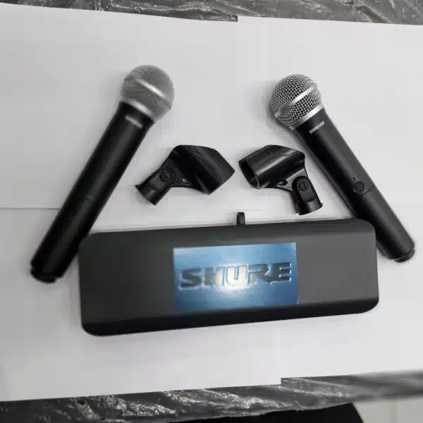 Shure BLX 828 Combo Dual Vocal System with 2 x PG58 - Image 3