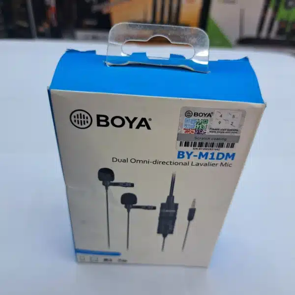 BOYA BY-M1DM Dual Omnidirectional Lavalier Microphone - Image 3