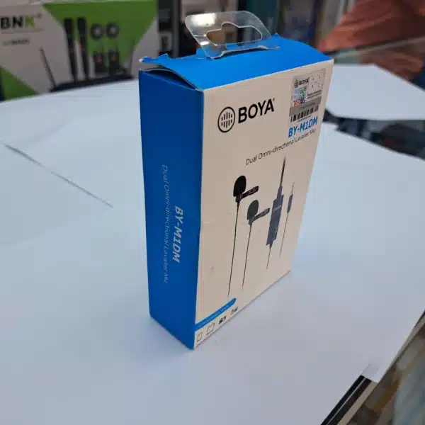 BOYA BY-M1DM Dual Omnidirectional Lavalier Microphone - Image 4