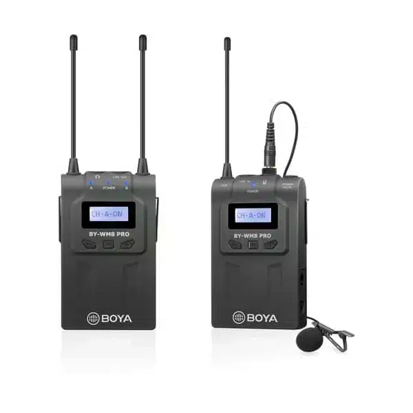 BOYA BY-WM8 Pro-K1 UHF Wireless Lavalier Microphone System - Image 1