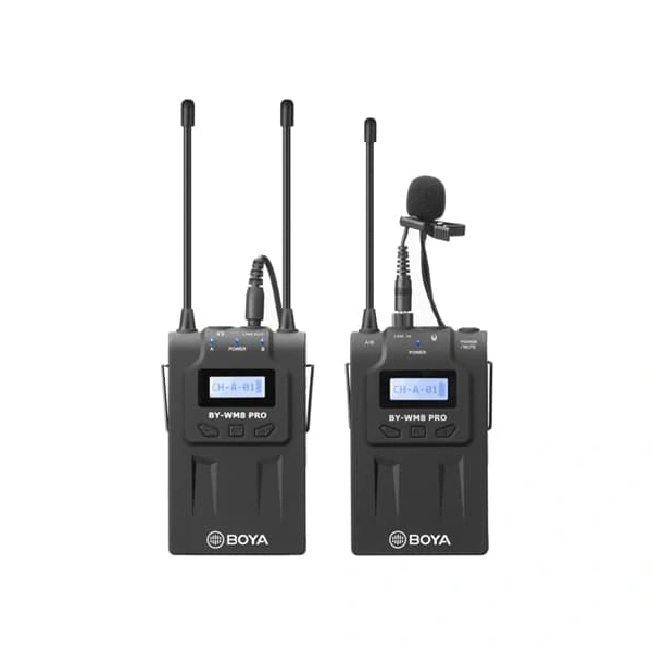 BOYA BY-WM8 Pro-K1 UHF Wireless Lavalier Microphone System - Image 2
