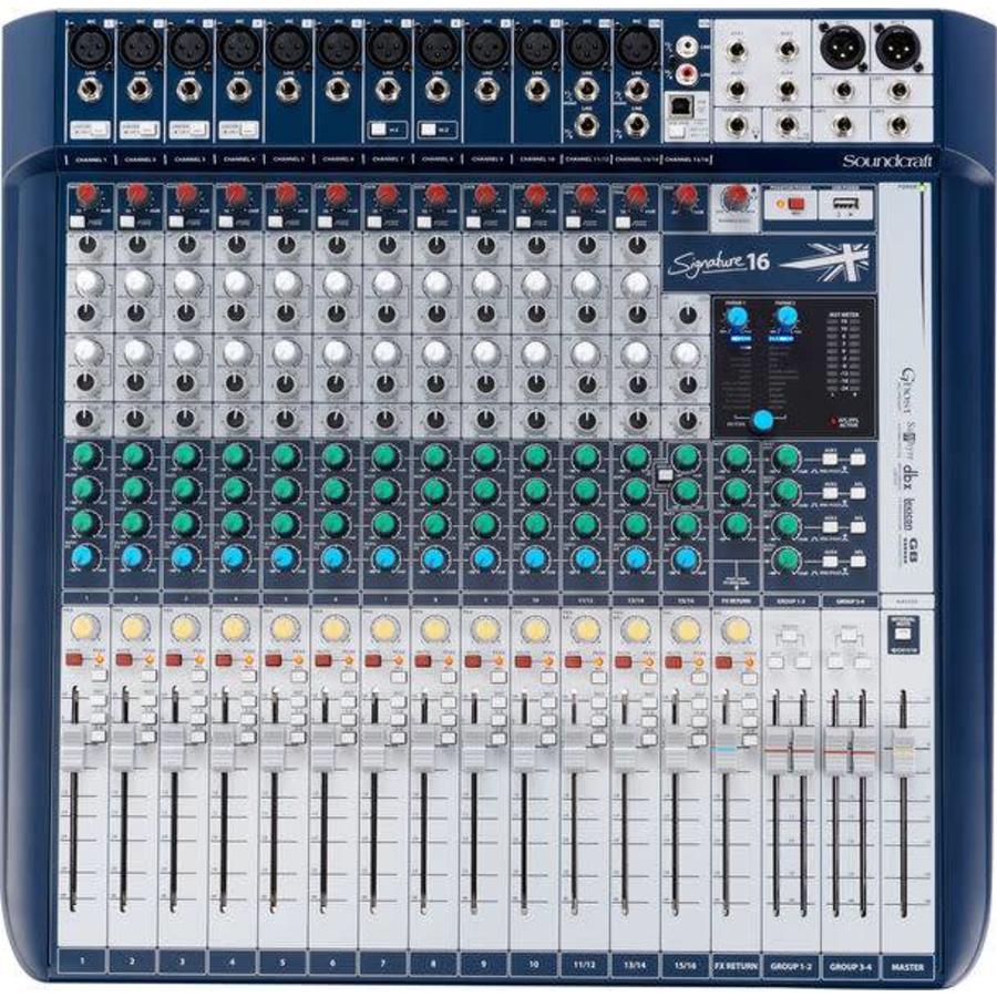 Soundcraft Signature 16 Channel Mixer - Image 1