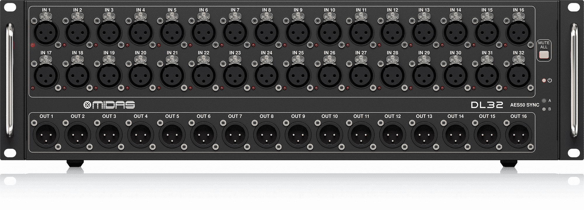 Midas DL32 32-Input 16-Output Digital Stage Box - Image 1