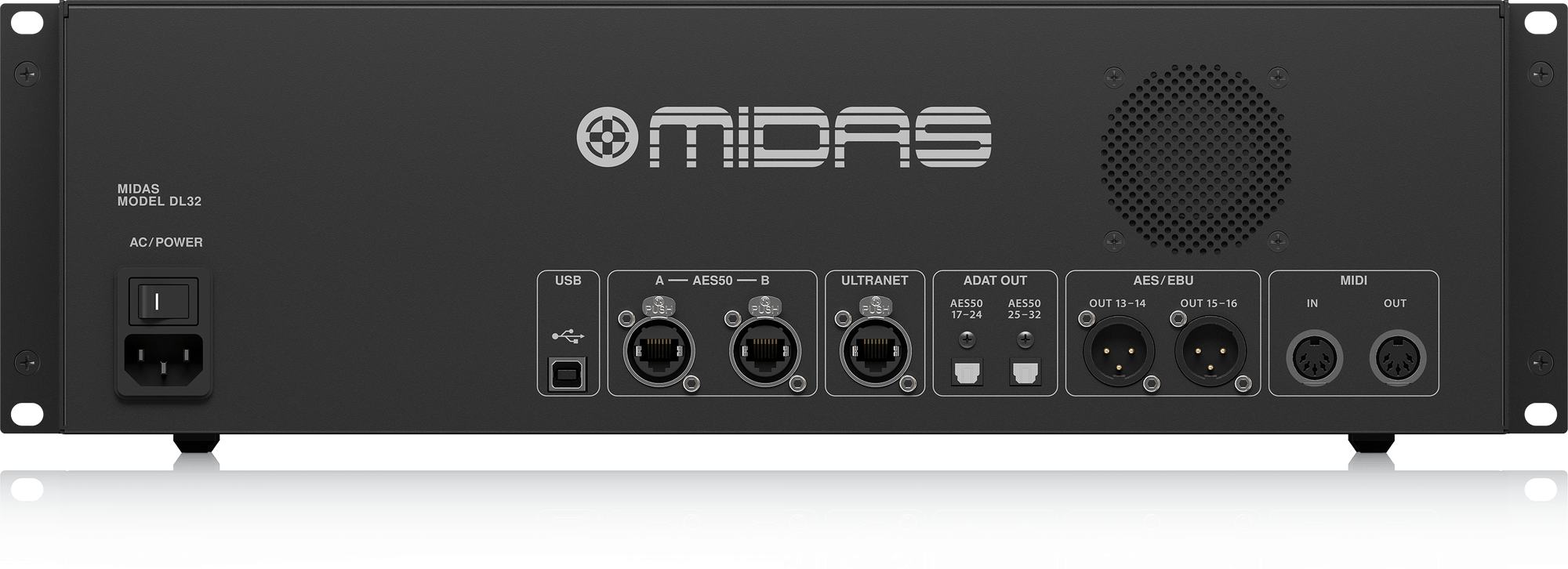 Midas DL32 32-Input 16-Output Digital Stage Box - Image 3