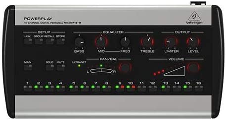 Behringer POWERPLAY P16-M 16-Channel Digital Personal Mixer - Image 1