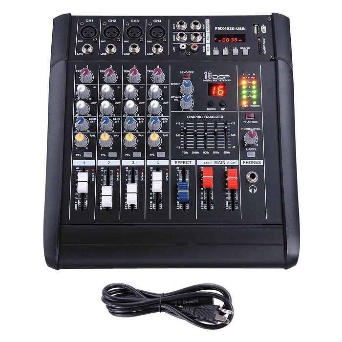 4-Channel Powered Mixer - Image 4