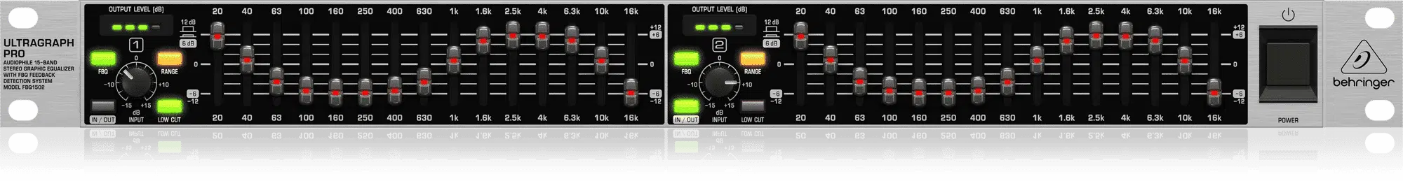 Behringer ULTRAGRAPH PRO FBQ3102 Equalizer - Image 1