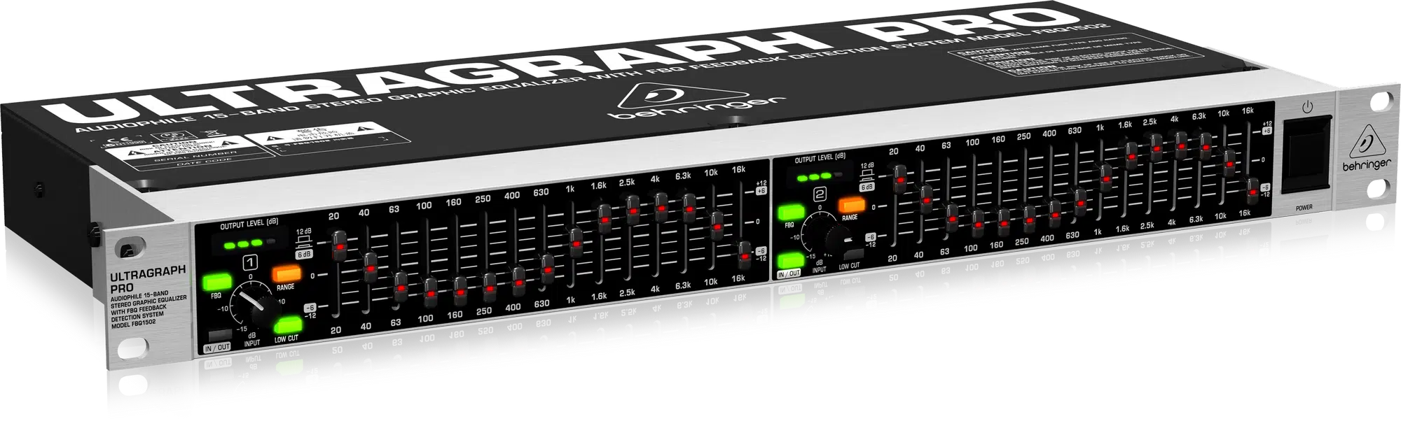 Behringer ULTRAGRAPH PRO FBQ3102 Equalizer - Image 2