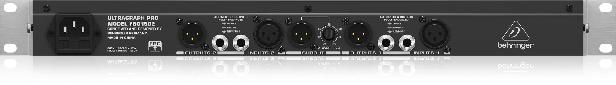 Behringer ULTRAGRAPH PRO FBQ3102 Equalizer - Image 4
