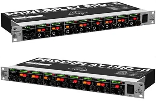 Behringer POWERPLAY PRO-8 HA8000 V2 8-Channel Headphone Distribution Amplifier - Image 4