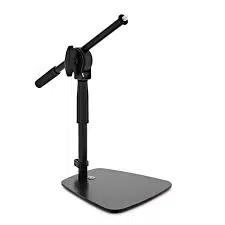 Compact Tabletop Microphone Stand with Boom Arm - Image 4