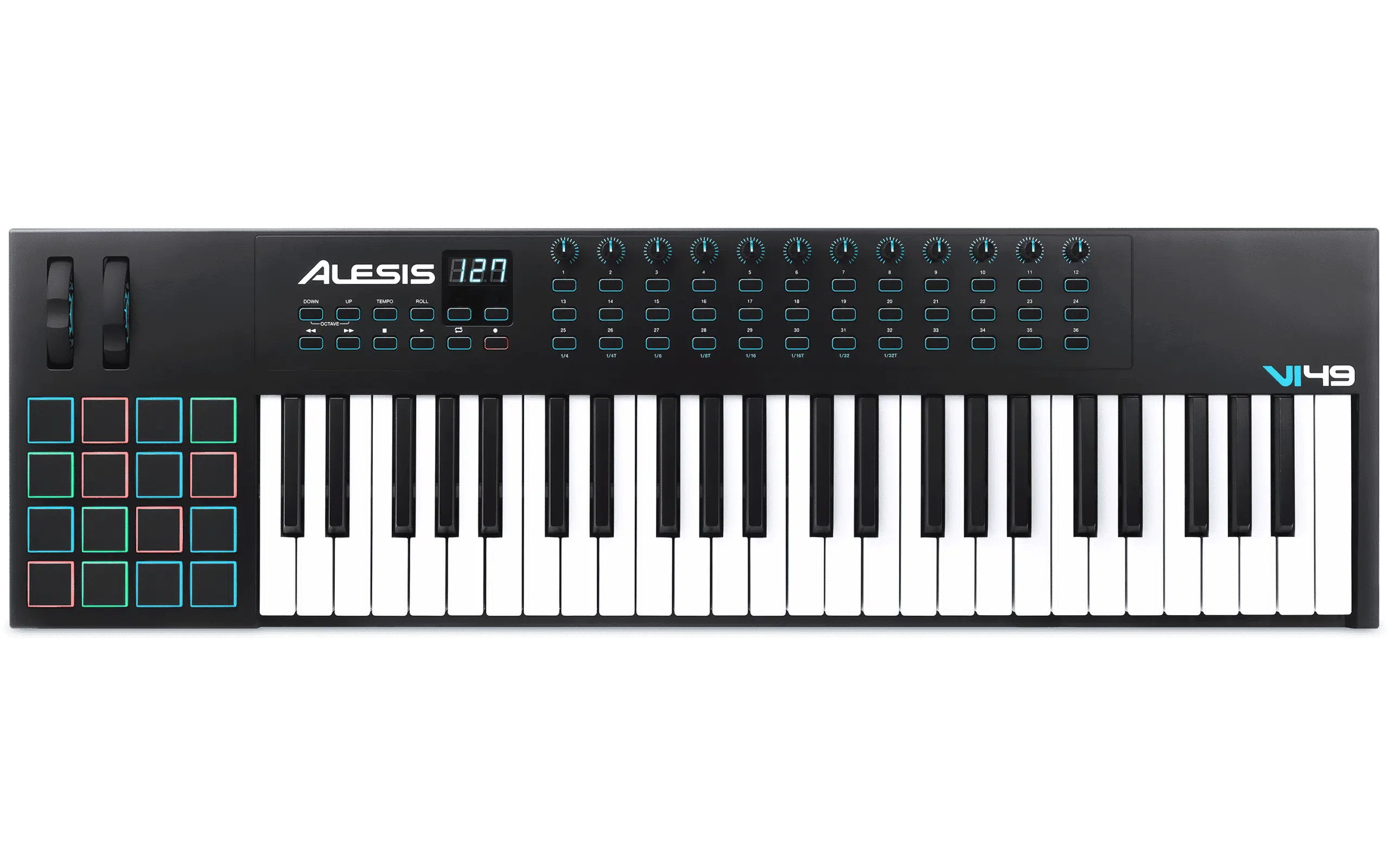 Alesis VI49 49-Key USB MIDI Keyboard Controller - Image 1