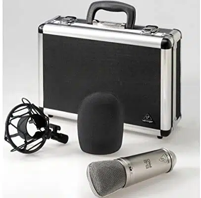 Behringer B-2 PRO Gold-Sputtered Large Dual-Diaphragm Studio Condenser Microphone - Image 2