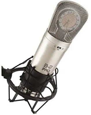 Behringer B-2 PRO Gold-Sputtered Large Dual-Diaphragm Studio Condenser Microphone - Image 3