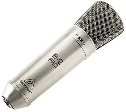Behringer B-2 PRO Gold-Sputtered Large Dual-Diaphragm Studio Condenser Microphone - Image 4