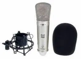 Behringer B-2 PRO Gold-Sputtered Large Dual-Diaphragm Studio Condenser Microphone - Image 7