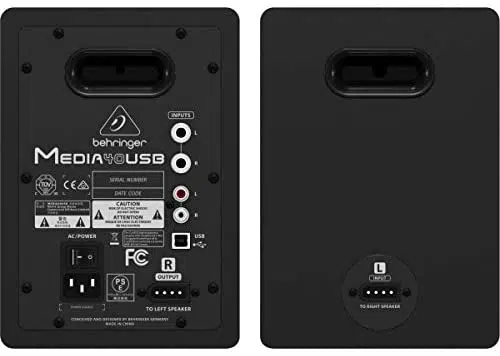 Behringer MEDIA 40USB High-Resolution Digital Monitor Speakers with USB Input - Image 3