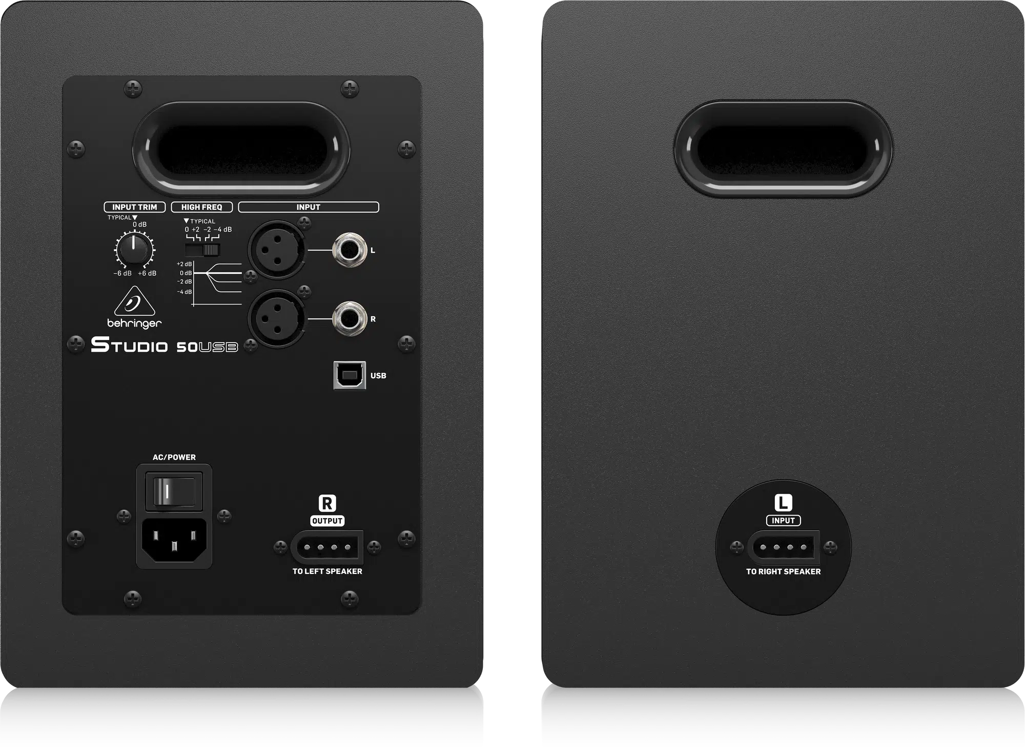 Behringer STUDIO 50USB High-Resolution 150-Watt Bi-Amped Reference Studio Monitors with USB Input - Image 2
