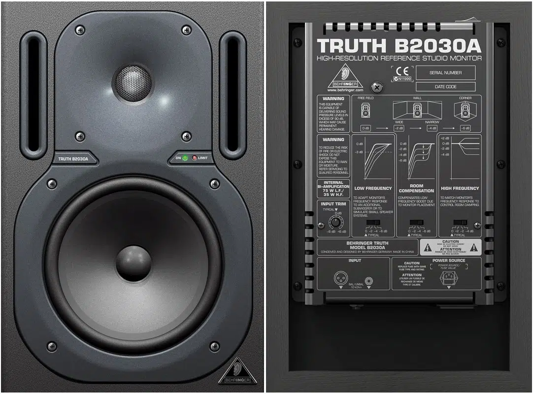 Behringer TRUTH B2030A Active 2-Way Reference Studio Monitor - Image 1