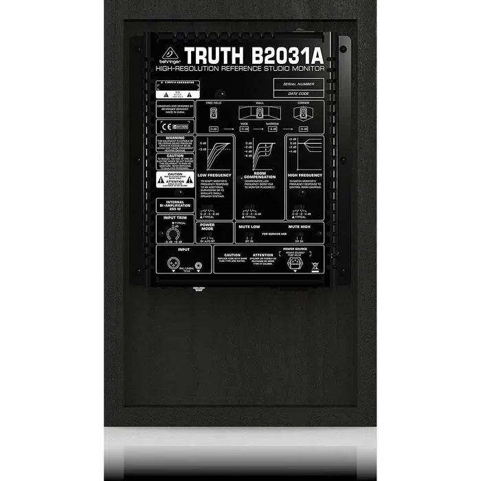 Behringer TRUTH B2030A Active 2-Way Reference Studio Monitor - Image 5