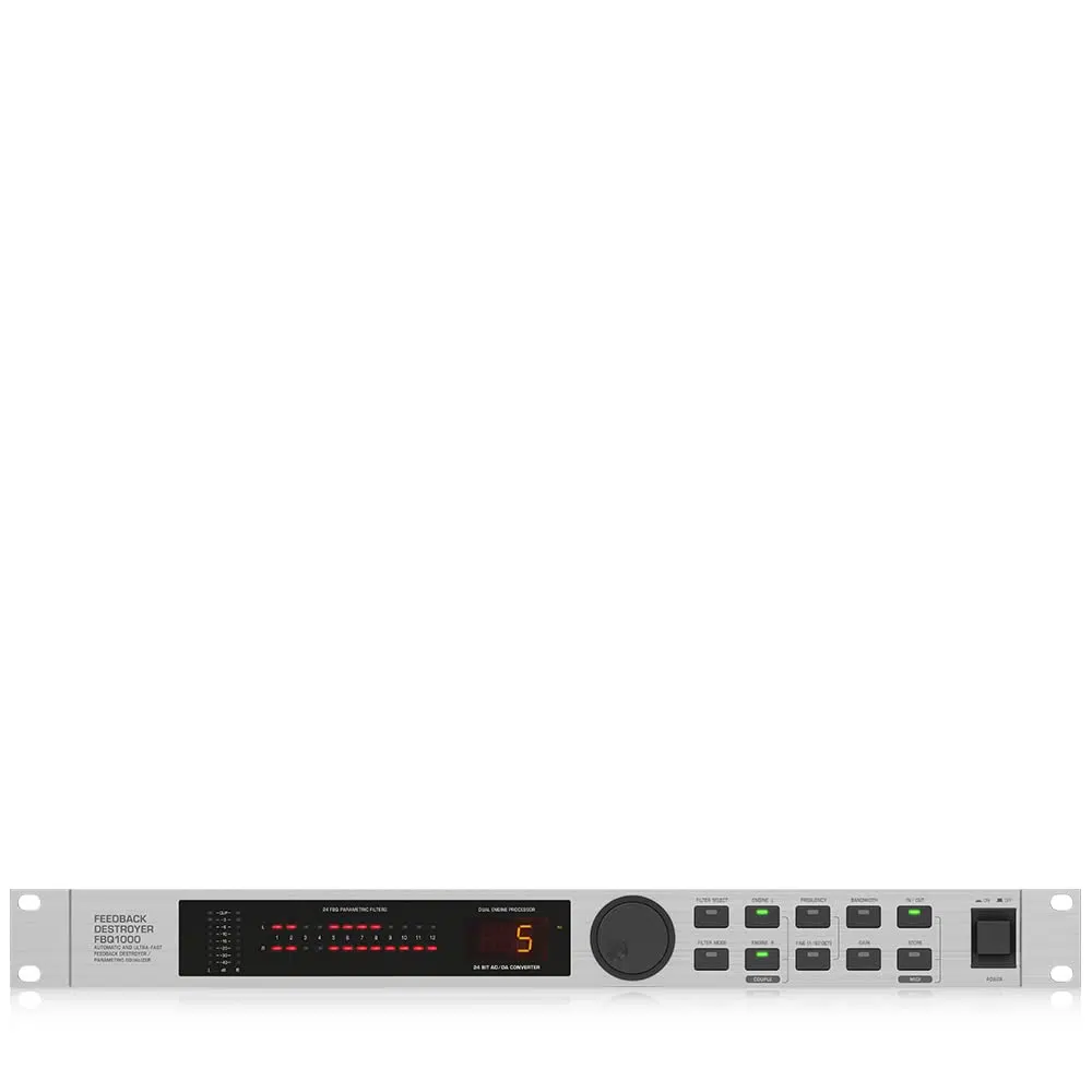 Behringer FBQ1000 Automatic and Ultra-Fast Feedback Destroyer - Image 2