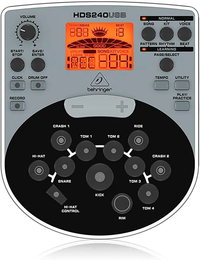 Behringer XD80USB High-Performance 8-Piece Electronic Drum Set - Image 7