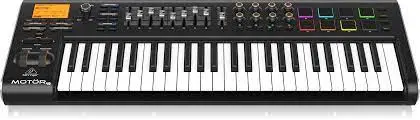 Behringer MOTOR 49 USB/MIDI Master Controller Keyboard with Motorized Faders - Image 4