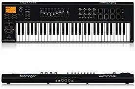 Behringer MOTOR 61 USB/MIDI Master Controller Keyboard with Motorized Faders - Image 2