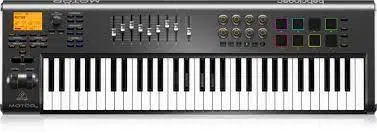 Behringer MOTOR 61 USB/MIDI Master Controller Keyboard with Motorized Faders - Image 3