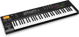 Behringer MOTOR 61 USB/MIDI Master Controller Keyboard with Motorized Faders - Image 4