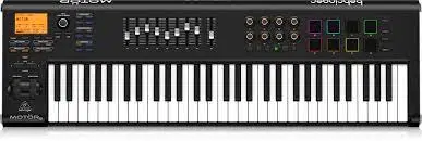 Behringer MOTOR 61 USB/MIDI Master Controller Keyboard with Motorized Faders - Image 5