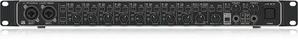 Behringer U-PHORIA UMC1820 Audiophile 18x20 24-Bit/96 kHz USB Audio/MIDI Interface with MIDAS Mic Preamplifiers - Image 5
