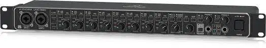 Behringer U-PHORIA UMC1820 Audiophile 18x20 24-Bit/96 kHz USB Audio/MIDI Interface with MIDAS Mic Preamplifiers - Image 6