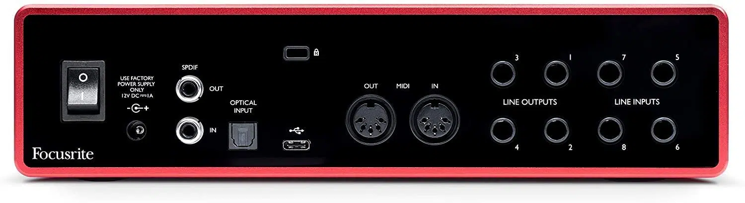 Focusrite Scarlett 18i8 3rd Gen USB Audio Interface - Image 2