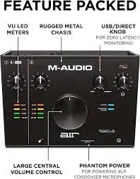 M-Audio AIR 192|4 Vocal Studio Pro Recording Bundle - Image 4