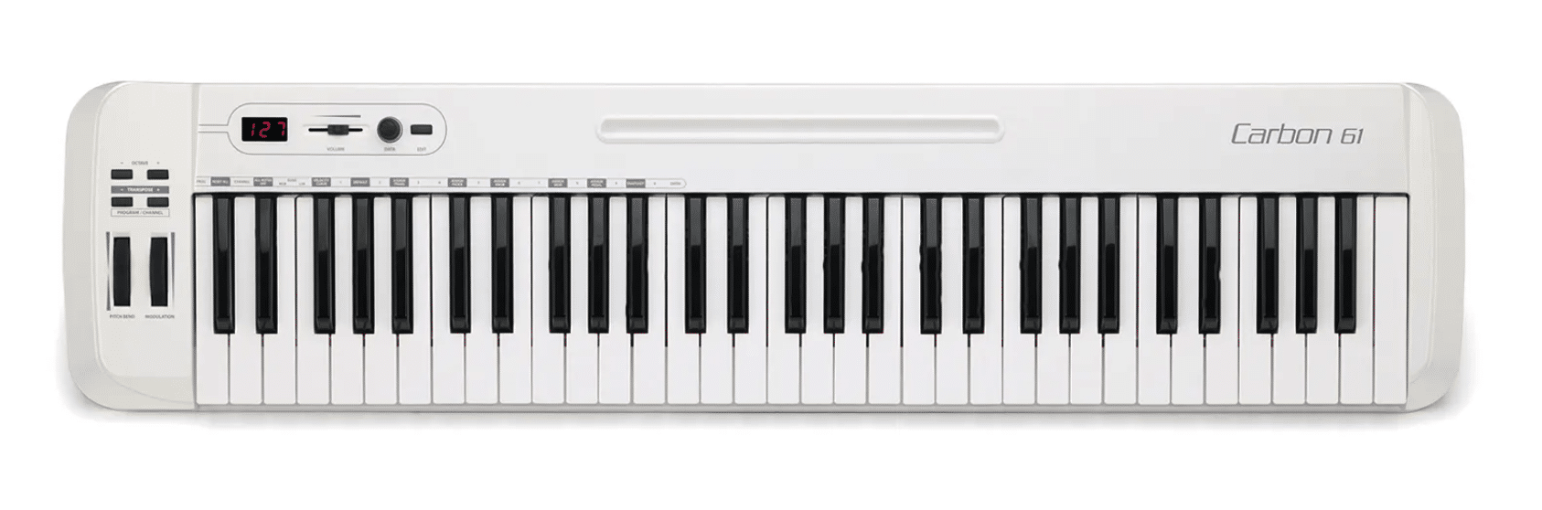 Samson Carbon 61 USB MIDI Controller Keyboard - Image 1