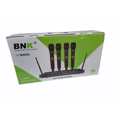 BNK BK8400 4-in-1 UHF Wireless Microphone System - Image 5