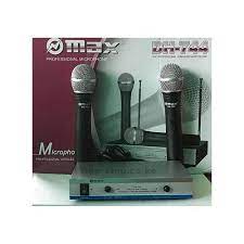 Max DH-744 Dual Wireless Microphone System - Image 2
