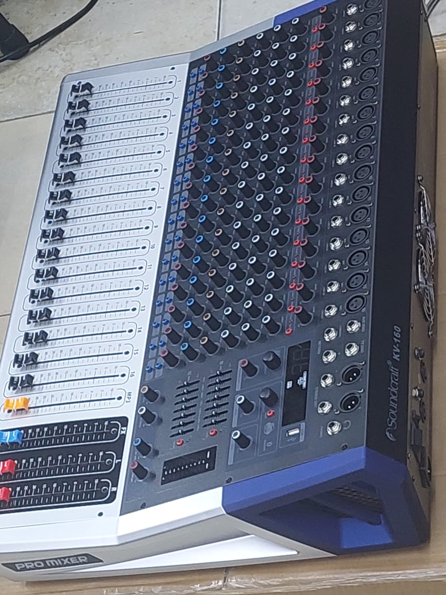 PevPro KV160 16-Channel Powered Mixer - Image 4