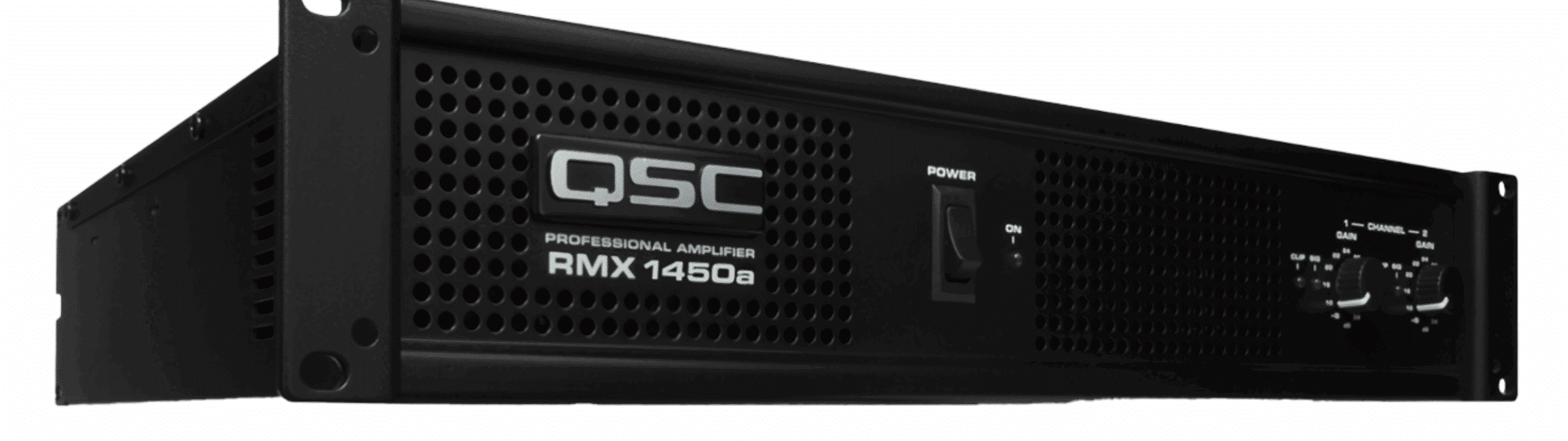 QSC RMX 1450 Stereo Power Amplifier - Image 1