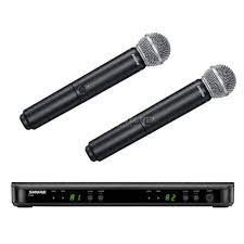 Shure BLX288/SM58 Dual Vocal Wireless System - Image 3